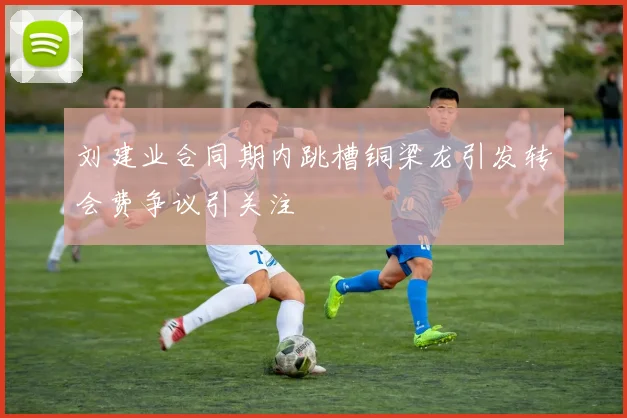 刘建业合同期内跳槽铜梁龙引发转会费争议引关注